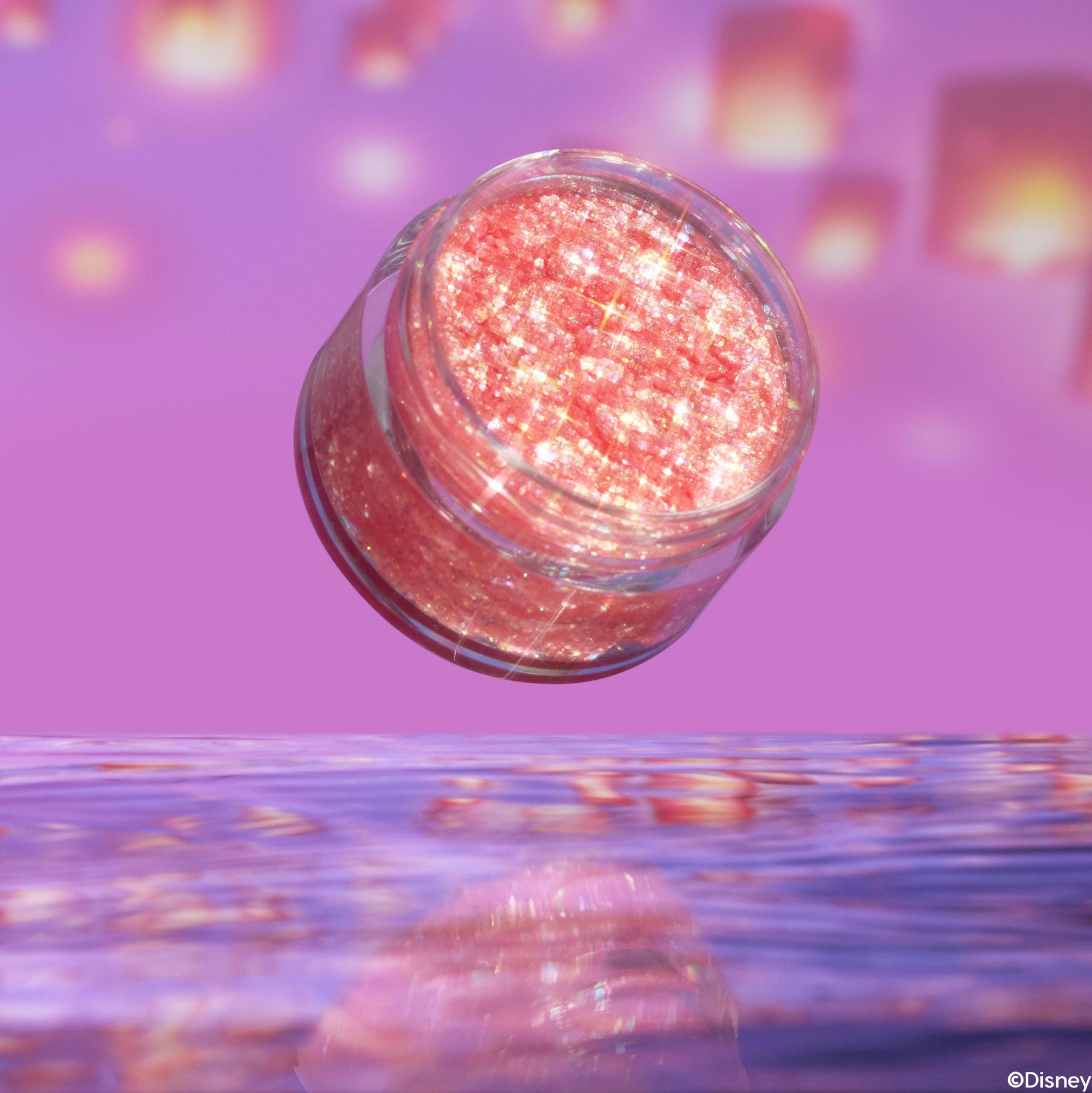 Floating Lights - Matte Editorial Sparkle Mood