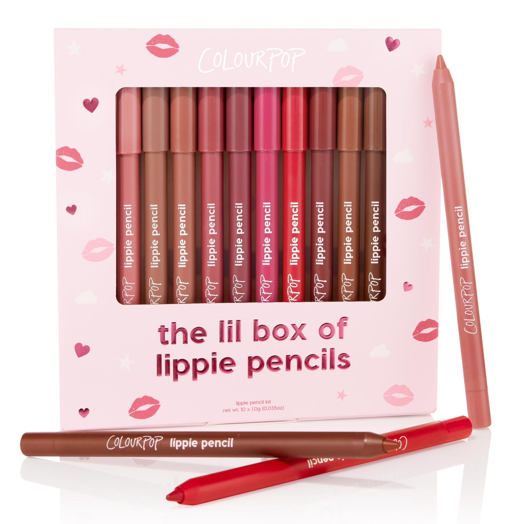 The Lil Box of Lippie Pencils - Lightweight Iconic Lip Palette