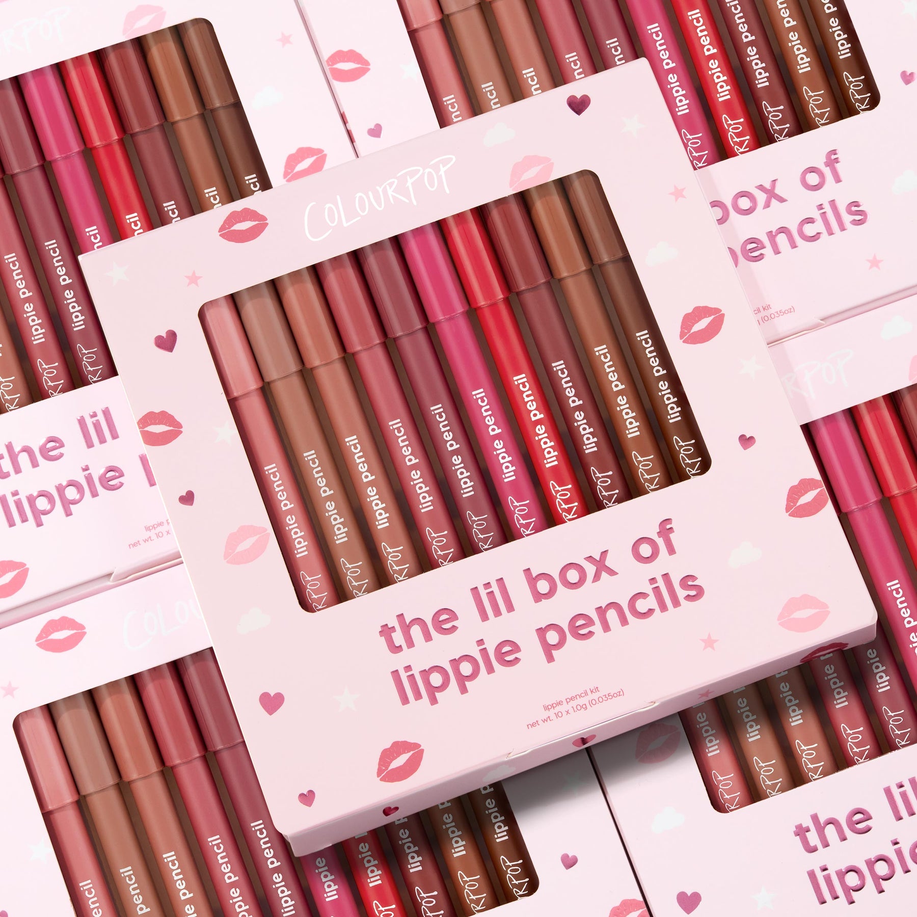 The Lil Box of Lippie Pencils - Lightweight Iconic Lip Palette