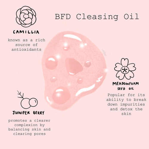 BFD Oil Cleanser - Reviving Refreshing Skin Essential