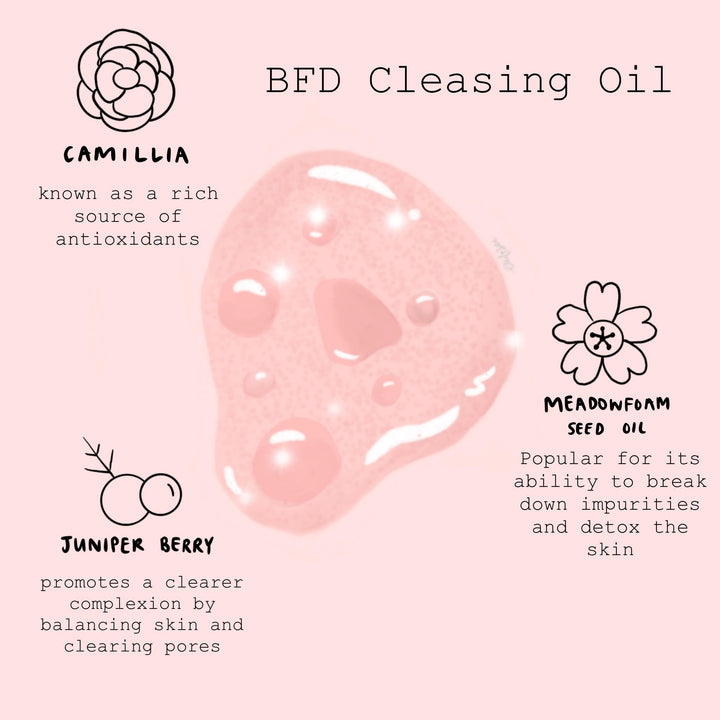 BFD Oil Cleanser - Reviving Refreshing Skin Essential