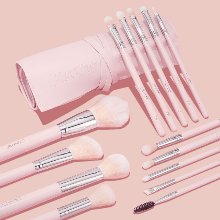Smoke 'N Roses Brush Roll - Comfortable Curated Beauty Kit